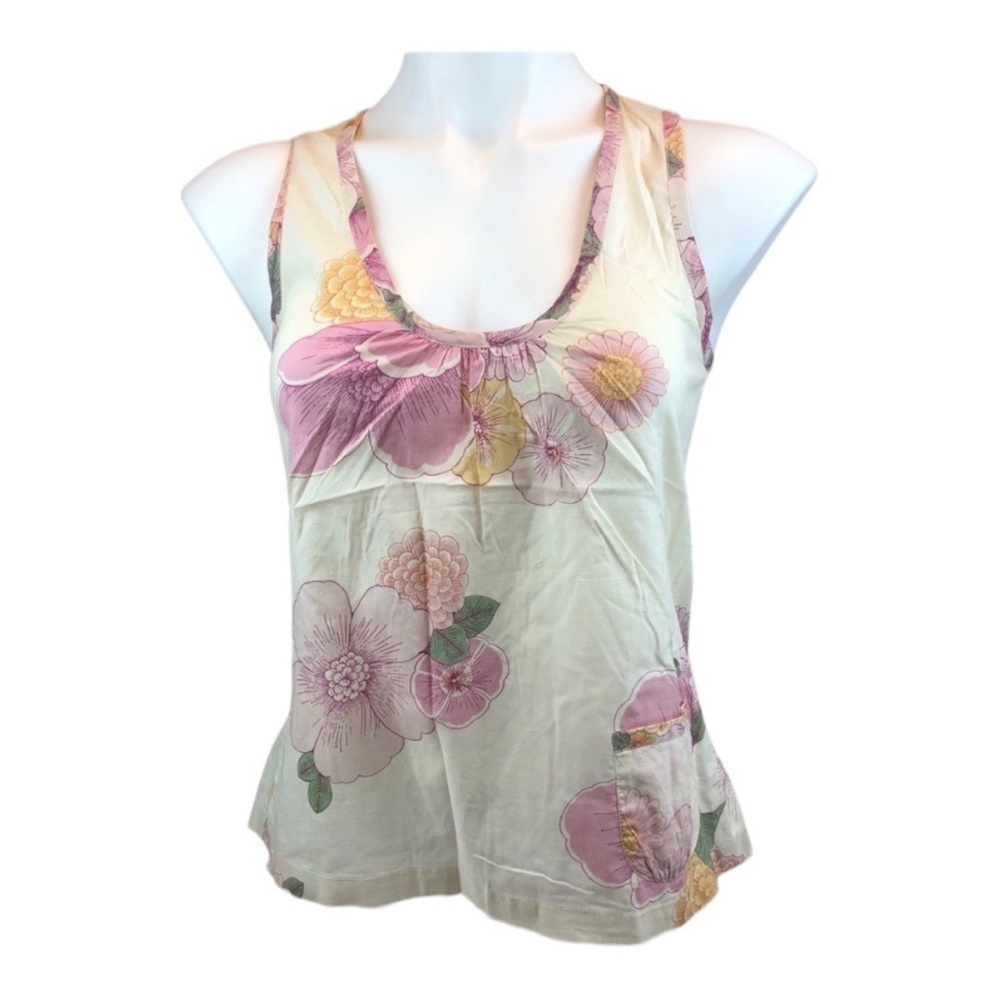 French Connection Floral Sleeveless Blouse…